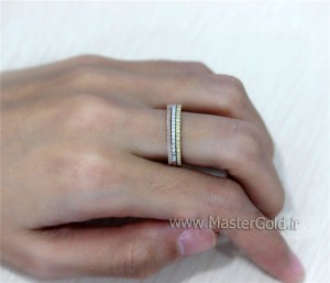 حلقه های جواهر 3 رنگ