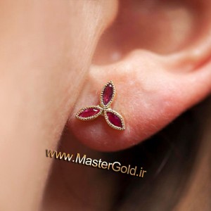 گوشواره یاقوت