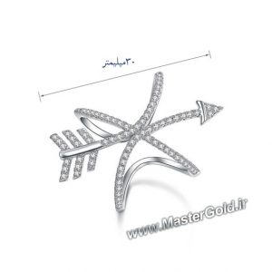 انگشتر طرح تیر