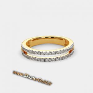 حلقه ازدواج دو رج