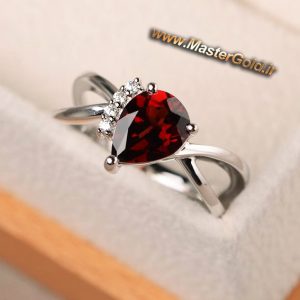 انگشترهای جواهر سنگ رنگی و برلیان